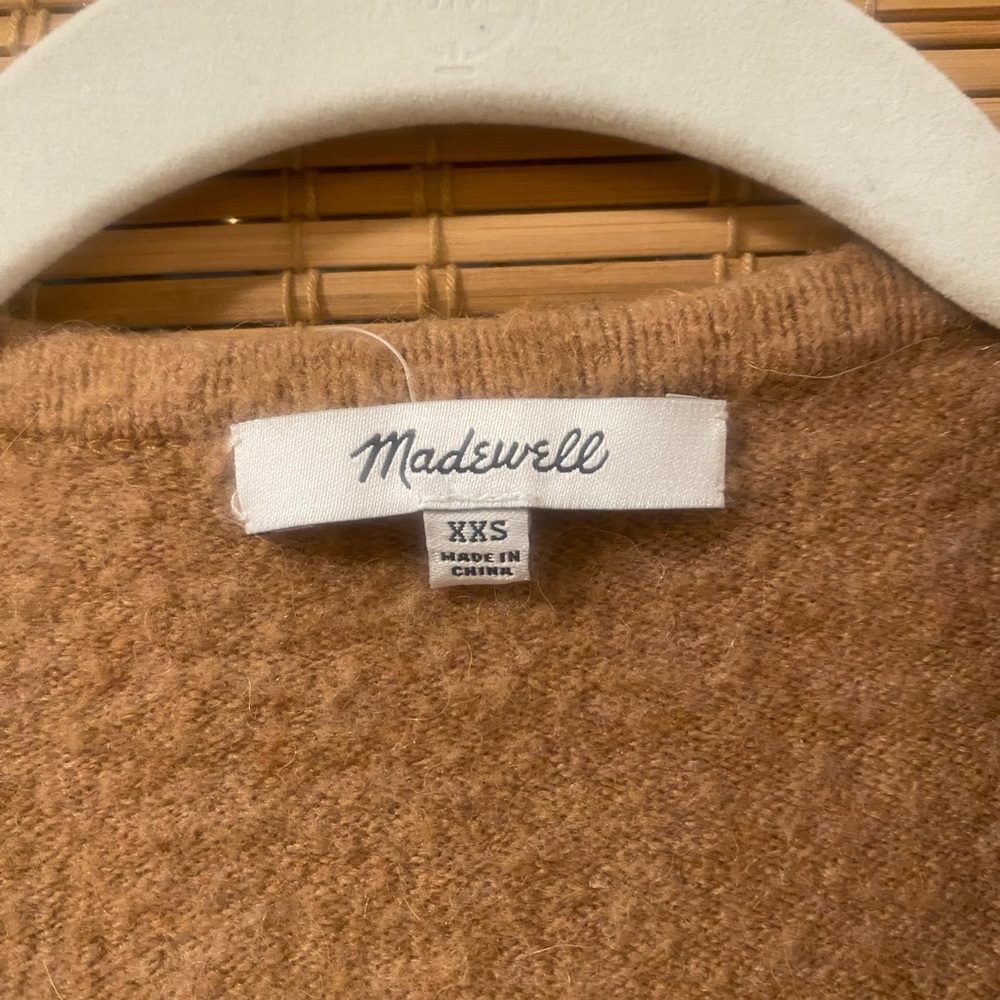 Madewell Colorblock Kent Cardigan XXS - Picture 6 of 6